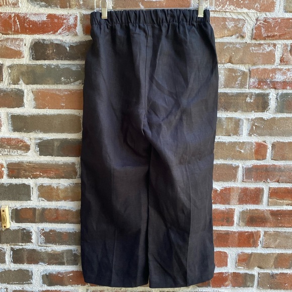 Crown Linen Designs  Wide Leg Classic Capri pant XS - Picture 6 of 10